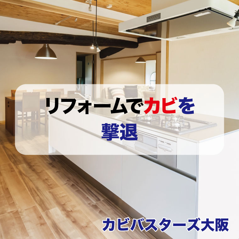 カビが発生しやすい場所と対策法！リフォームでカビを撃退しよう